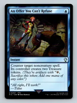 #267 An Offer You Can't Refuse 2025 Final Fantasy Commander Uncommon - Image 1