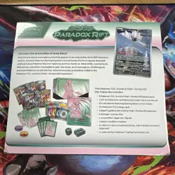 Pokemon TCG Paradox Rift Elite Trainer Box (ETB) Iron Valiant + Protective Case - Image 5