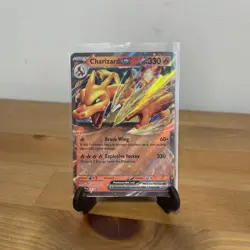 Charizard ex Pokemon Scarlet & Violet Black Star Promo #161 - Image 1