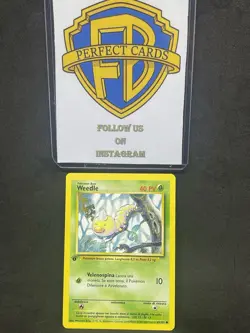 POKEMON SET BASE 1° EDIZIONE WEEDLE COMUNE 69/102 NM - Image 1