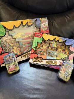 Pokemon TCG Ascended Heroes Lot - Gardevoir Box, Pin Box, Mini Tins - 19 Packs - Image 1