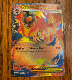 Mega Emboar EX 031/217 - Pokemon TCG - Ascended Heroes - ASC EN -Double Rare NM - Image 1