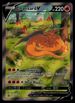 Charizard V SWSH260 - Pokemon SWSH Black Star - Promo (NM) - Image 1