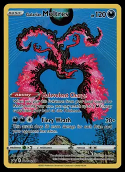 Galarian Moltres SWSH284 - Pokemon SWSH Black Star - Promo (NM) - Image 1