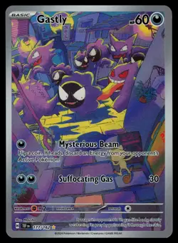 Gastly 177/162 - Pokemon Temporal Forces - Illustration Rare (NM) - Image 1