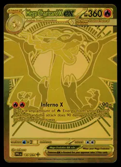 Mega Charizard X ex 130/094 - Pokemon Phantasmal Flames - Mega Hyper Rare (NM) - Image 1