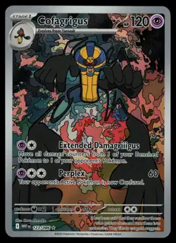 Cofagrigus 123/086 - Pokemon White Flare - Illustration Rare (NM) - Image 1