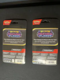 Pokemon TCG Phantasmal Flames - 2x Premium Checklane Blister (Greedent+Magcargo) - Image 2