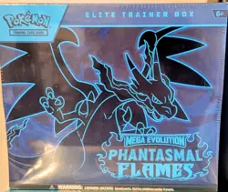Pokemon Phantasmal Flames ETB Elite Trainer Box Factory Sealed - Image 1