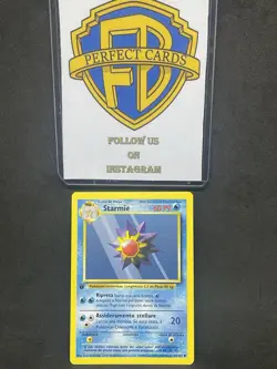 POKEMON SET BASE 1° EDIZIONE STARMIE COMUNE 64/102 NM - Image 1