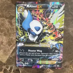 M Absol EX XY63 XY Black Star Promo Pokemon TCG - MP - Image 1