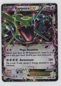 Rayquaza EX Pokemon XY Black Star Promo #XY66 - Image 1