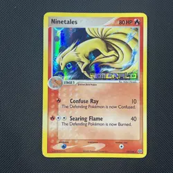 Ninetales 38/106 EX Emerald Stamped Reverse Holo Rare 2005 Pokemon - LP/NM - Image 1