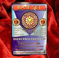 BASE SET HOLO CLASSIC PACK: 1st Pokemon Set | Vintage 1999 | LP-HP | SEALED! 🔥 - Image 1