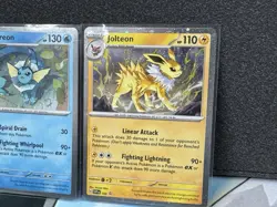 Pokemon TCG - Prismatic Evolutions Flareon 167 Vaporeon 168 Jolteon 169 Promo - Image 4