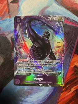 Vergo Alt Art OP14-061 One Piece TCG Azure Sea's Seven English NM - Image 1