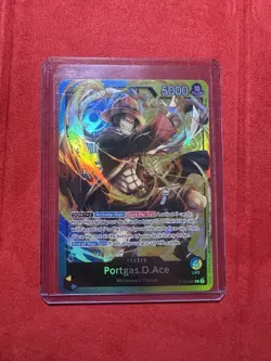 Portgas.D.Ace ST13-002 Leader - One Piece TCG - Foil Near-Mint English - Image 1
