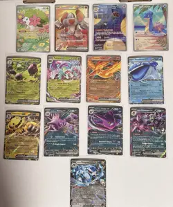 DESTINED RIVALS DRI EX HALO POKEMON TCG - LOT OF 13 CARDS - Image 1