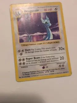 Pokemon TCG Dragonair Base Set 18/102 Regular Rare Shadowless Card - Image 1