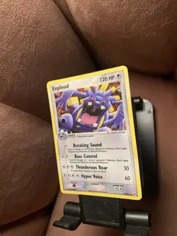 Exploud Holo Rare Pokemon card from the 2004 EX Hidden Legends set. - Image 5