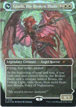 MTG: Secret Lair Drop Series: Foil Gisela, the Broken Blade: LP Condition - Image 1