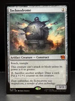 Technodrome #179 Mythic - Magic MTG Teenage Mutant Ninja Turtles - Image 1