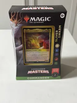 Magic the Gathering Sliver Swarm Commander Deck Commander Masters Ships Same Day - Image 1