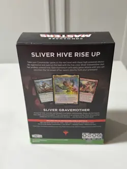 Magic the Gathering Sliver Swarm Commander Deck Commander Masters Ships Same Day - Image 2