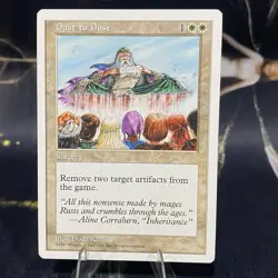 Magic the Gathering -Dust To Dust - MP - Fifth Edition - 5th -MTG - Image 1