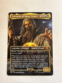 Saruman of Many Colors (Borderless) Universes Beyond: the Lord of the Rings:... - Image 1