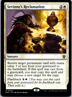 Sevinne's Reclamation R Commander: Murders at Karlov Manor 83 NM - Image 1