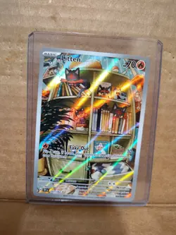Pokemon Litten 167/162 SV05: Temporal Forces Holo - Image 1
