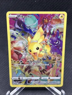 ◓Pikachu 160/159 Crown Zenith 2023 - Pokemon TCG Full Art Holo Secret Rare NM - Image 1