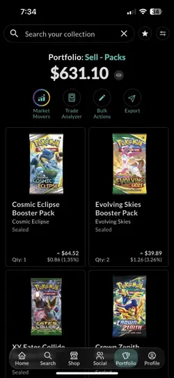 39x Pokemon TCG Booster Packs - Cosmic, Evo Skies, Crown Zenith, & More! (Read) - Image 2