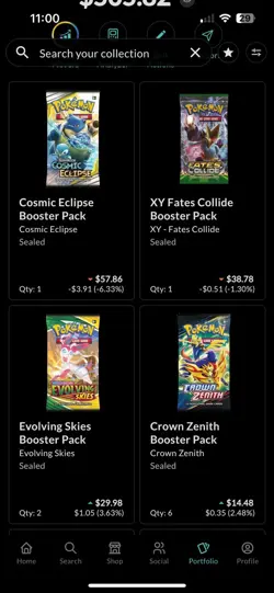 39x Pokemon TCG Booster Packs - Cosmic, Evo Skies, Crown Zenith, & More! (Read) - Image 3