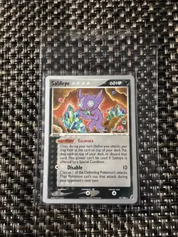 Pokemon - Sableye 10/100 - 2008 World Championships - RARE - NM/MT 2006 Pokemon! - Image 1