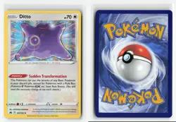 DITTO 107/159 CROWN ZENITH HOLO RARE POKEMON TCG NM-LP - Image 3