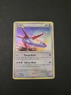 MP Latias HGSS10 Promo HGSS Black Star Promos Pokemon - Image 1