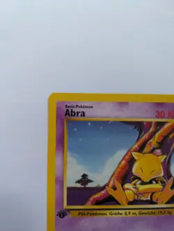Abra Pokemon German Base Set 1st Edition (ABRA) #43 - Image 2