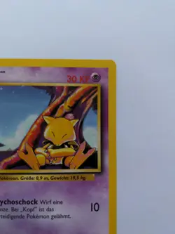Abra Pokemon German Base Set 1st Edition (ABRA) #43 - Image 3