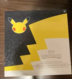 Pokemon Center Celebrations 25th Elite Trainer Box ETB Empty No Packs No Promo - Image 1