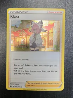 Klara - (Cosmos Holo)Chilling Reign Promo 145/198 NM - Pokemon TCG - Image 1