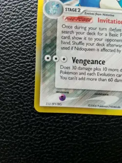 Pokemon EX Dragon Frontiers Nidoqueen Delta Species 7/101 Rare Holo NM/MINT - Image 5