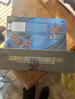 Pokemon Mega Charizard X ex Ultra Premium Collection Box Sealed New UPC - Image 2