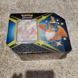 Factory Sealed Pokemon Shining Fates Cramorant V collectors tin - Image 1