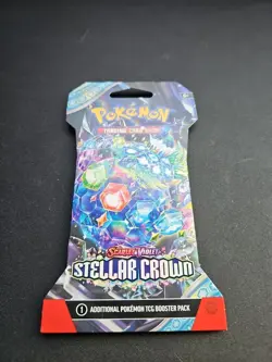 Pokemon Scarlet & Violet Stellar Crown Sleeved Booster | Terapagos - Image 1