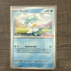 NM Quaxly 147/SV-P | Pokemon Good Day Stamped Promo Indonesian [US SELLER] - Image 1