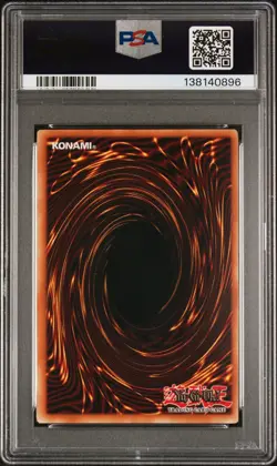 YU-GI-OH TURBO WARRIOR Ultimate Rare Crossroads of Chaos 038 PSA 9 MINT - Image 2