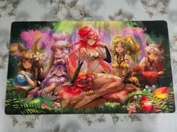Mana Moon Traptrix 1-Player Cloth Playmat Amanda Lapalme Yugioh - Image 1