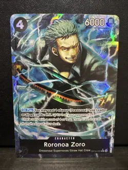 Roronoa Zoro OP10-095 R Alternate Art Premium Booster The Best 02 One Piece NM - Image 1